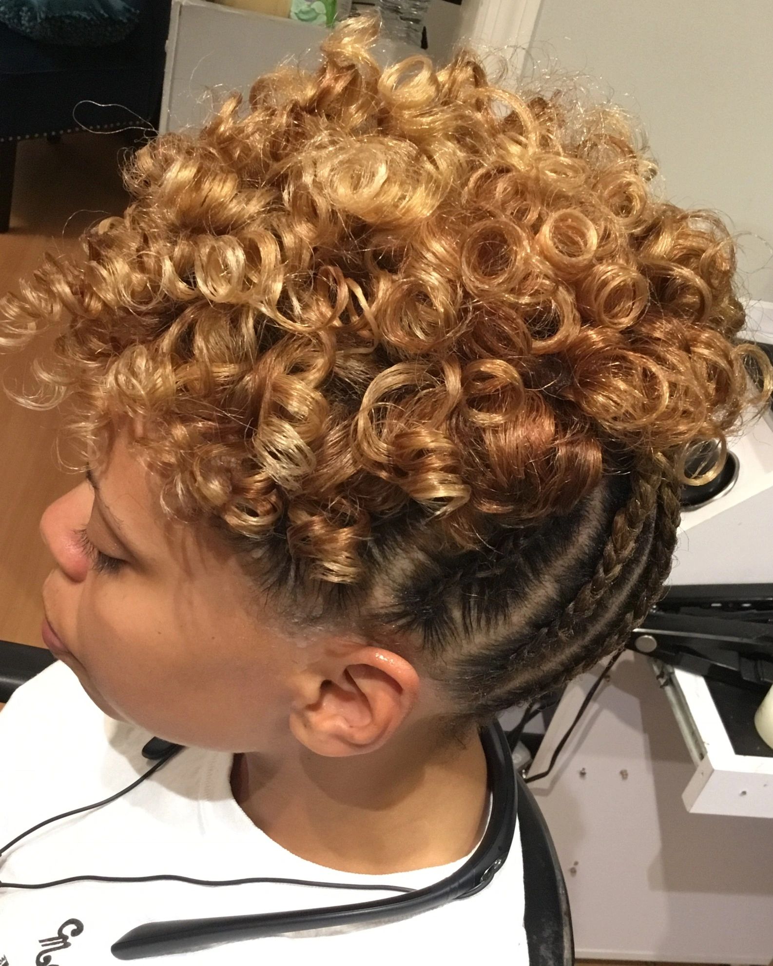 Braided Updo with Rodset