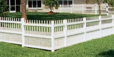 Omaha Fence Company with Brighton Vinyl Fence.