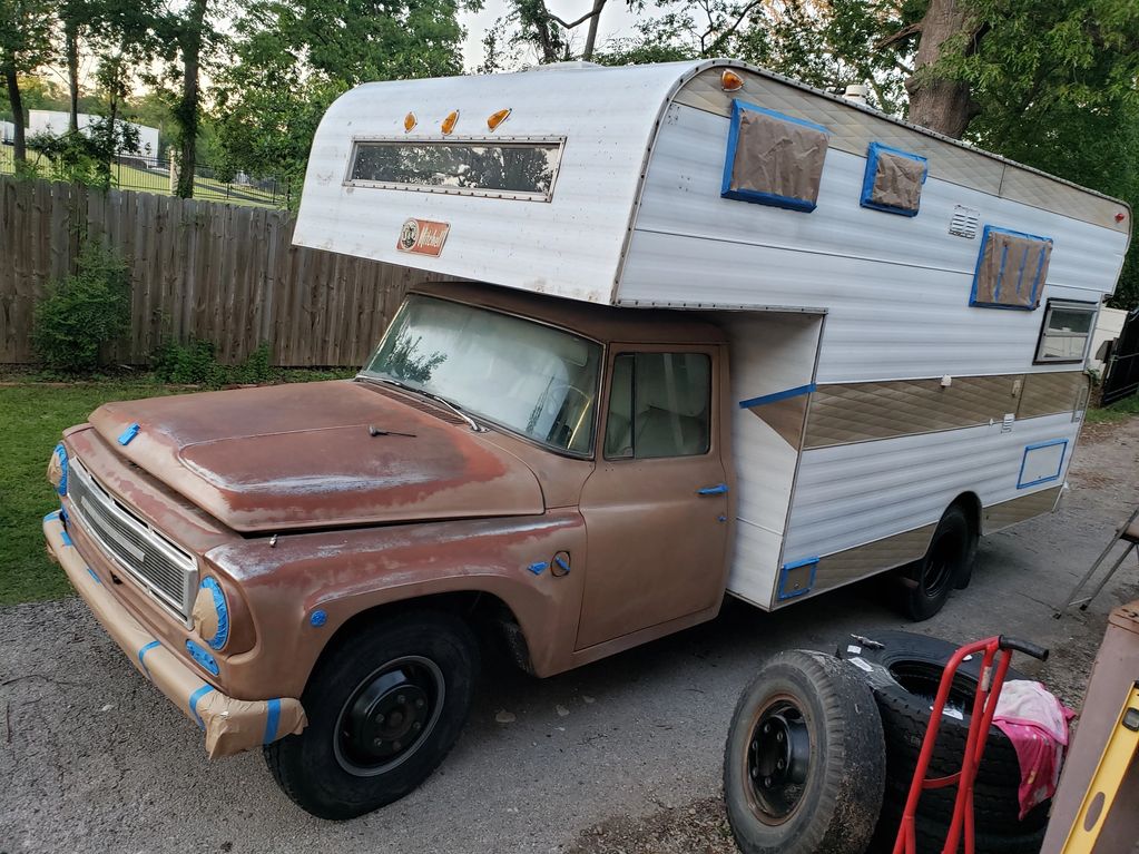 International Harvester motorhome!