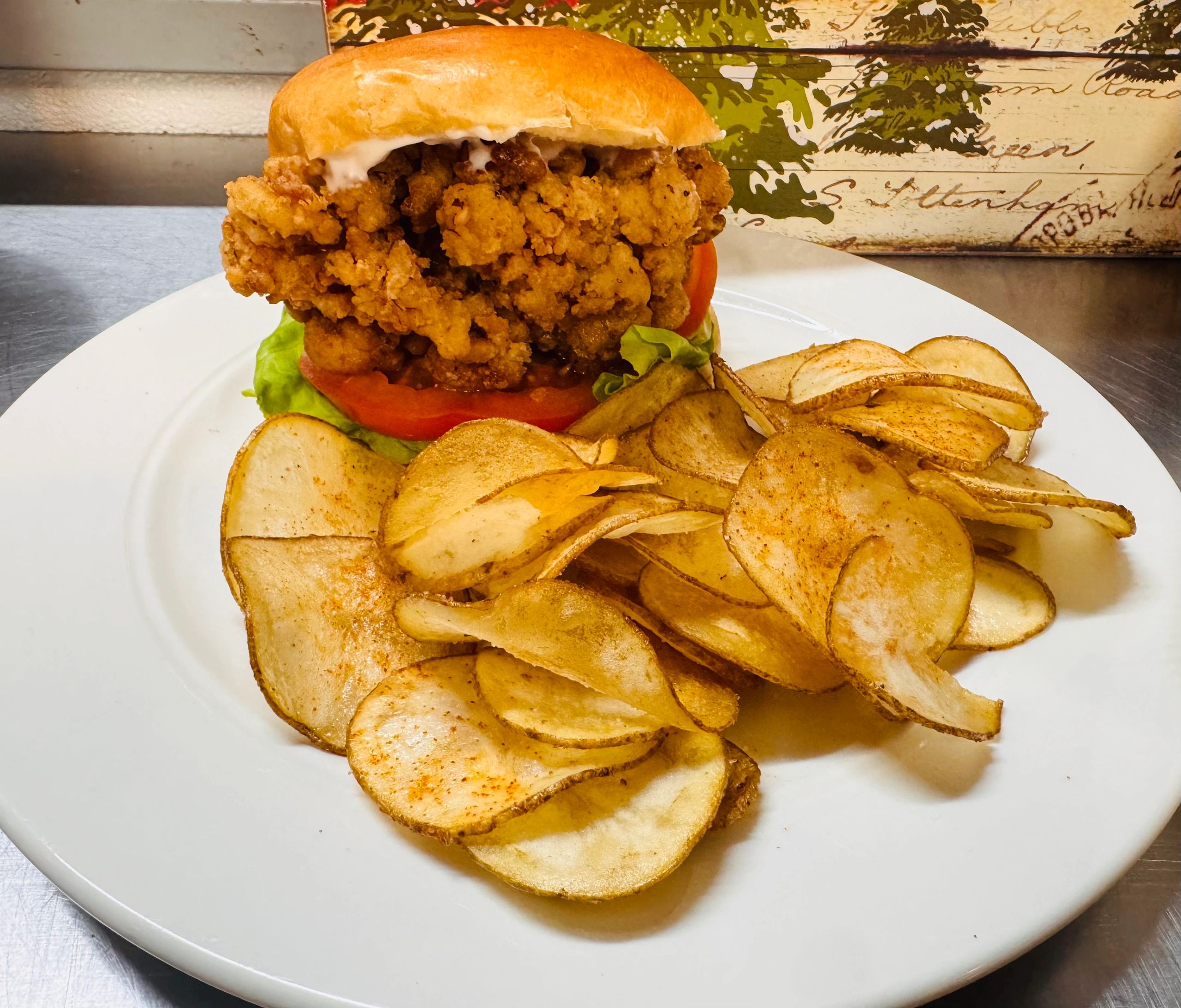 Vegan Un-Chicken Sando