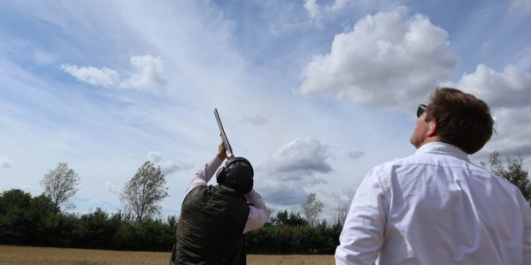 Clay pigeon shooting