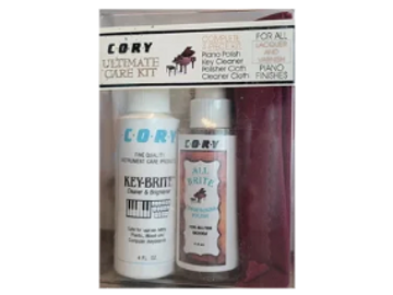 Cory's cleaning and polish kit for Piano Care