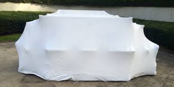 Shrink Wrapped Patio Furniture