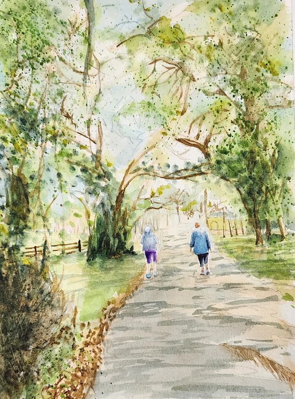 Friends
8x10 Watercolor
# 23-248