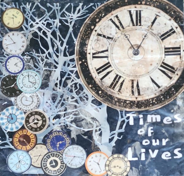 Times of our Lives, 2024 Collage [13x13 ]   # 24-289 