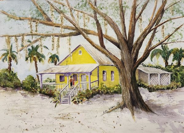 Heavenly Biscuits, 2025 Watercolor [14x10 ]   # 25-307 