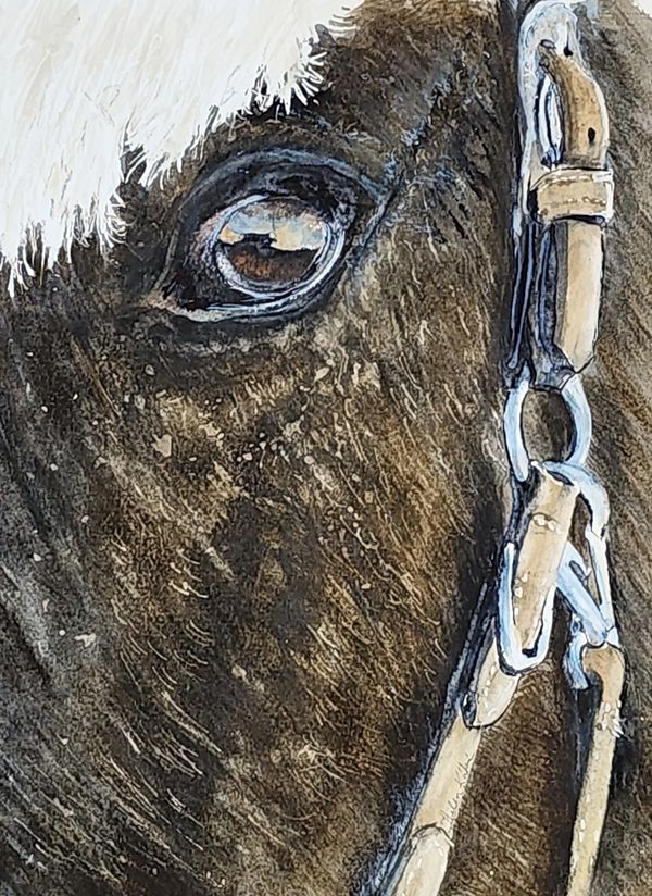 Popeye, 2025 Watercolor [8x10 ]   # 25-308 SOLD