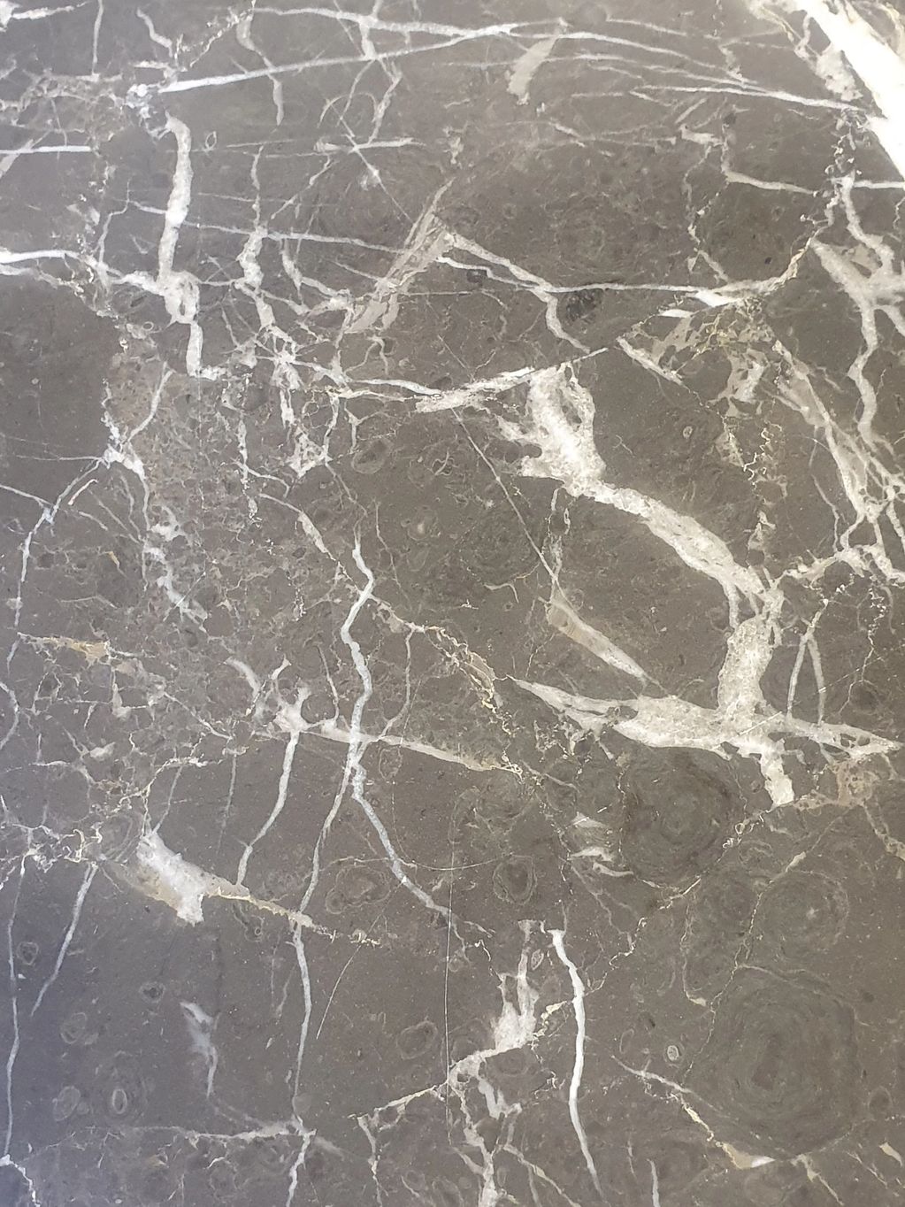 Marble after etch mark removal