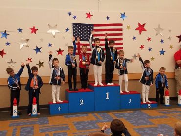 Some of our Level 4's at Stars and Stripes, January 2020. 