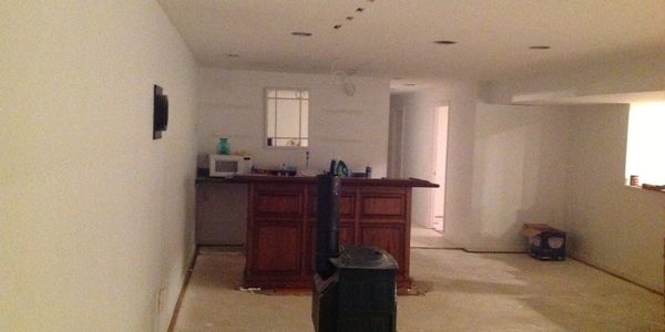 Custom build out for basement.