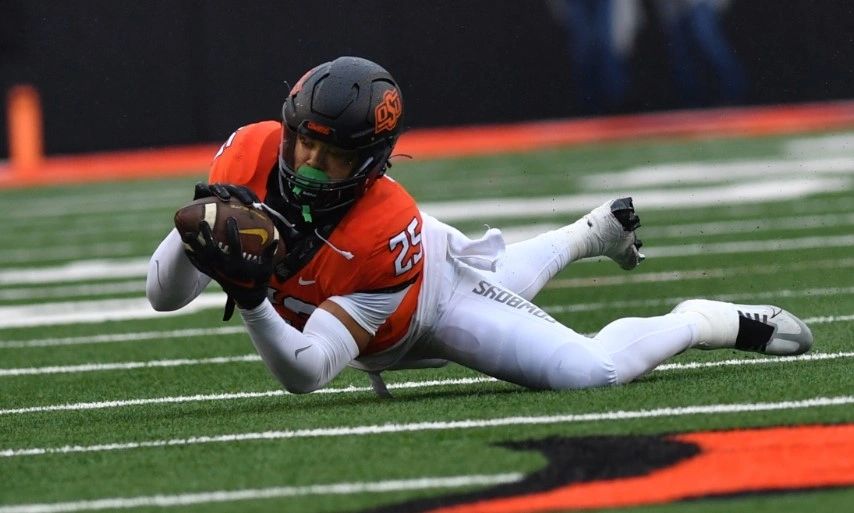 2023 NFL Draft: Safety Jason Taylor II, Oklahoma State, Round 7