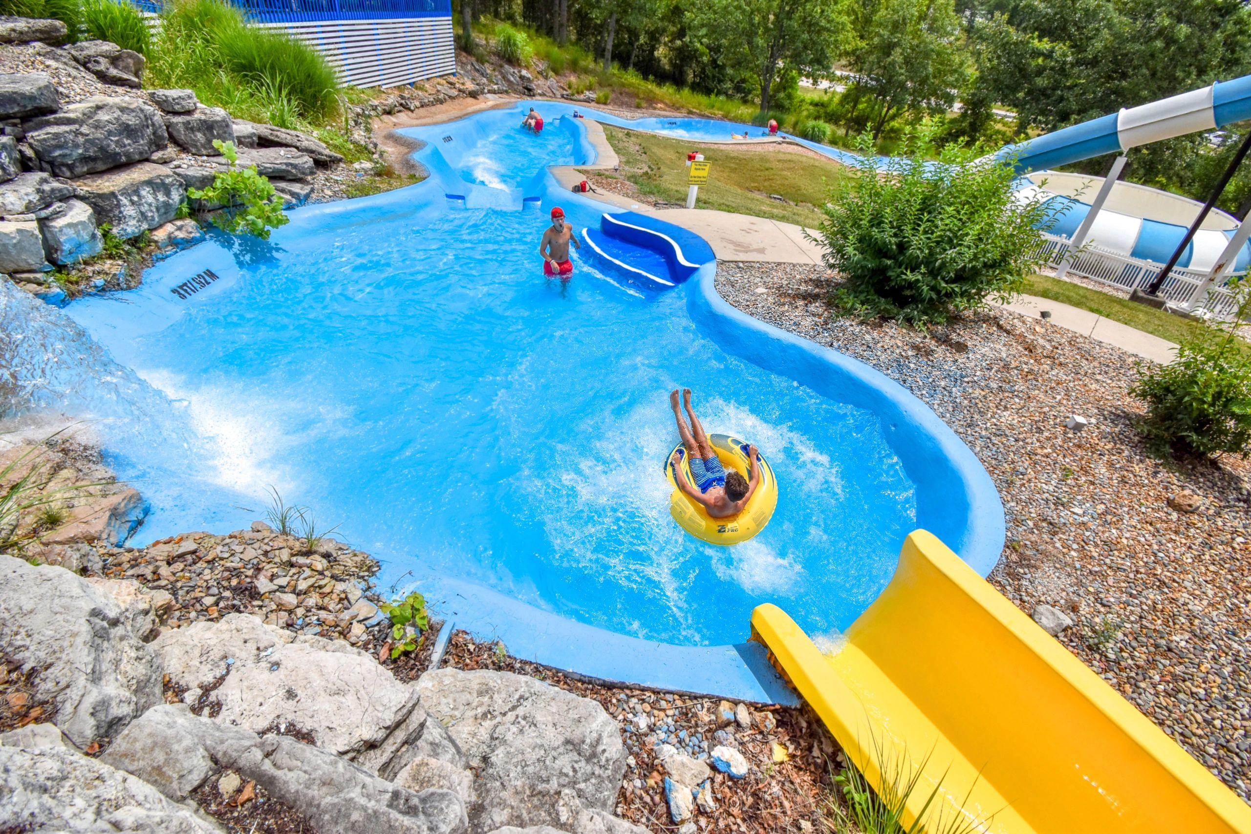 Outdoor Water Slides, Rides & Activities