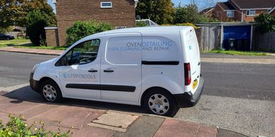 Oven Detailing van, cleaning ovens in Hampshire 