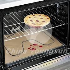 Non Stick Oven Spill Guard Oven Liner Mat. Oven Spills, Food Drippings Fall  on Oven Liner - Not on Oven Floor. Forget Scrubbing Cleaning Messy Ovens.
