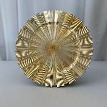 Metallic Acrylic Charger Plate