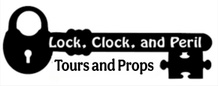 Lock Clock and Peril Tours and props