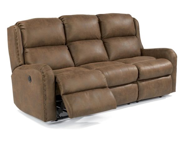 Reclining sofa and loveseat