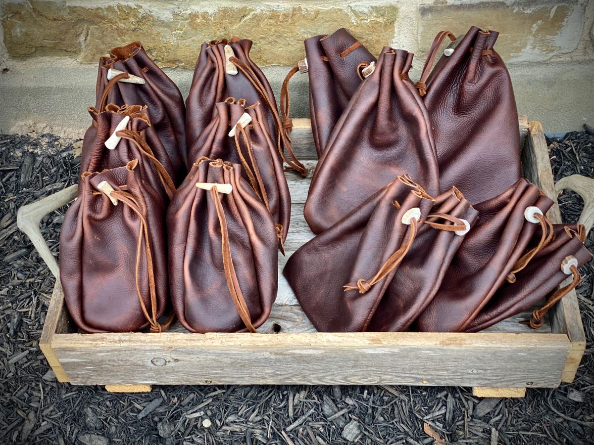 Waxed Canvas Bush Pot Bag by Badger Claw Leatherworks | Self Reliance Outfitters