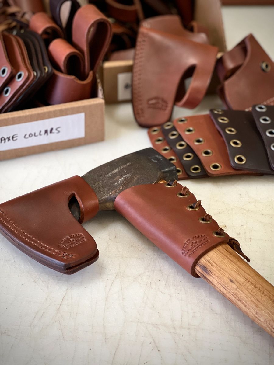 Leather Axe Collar