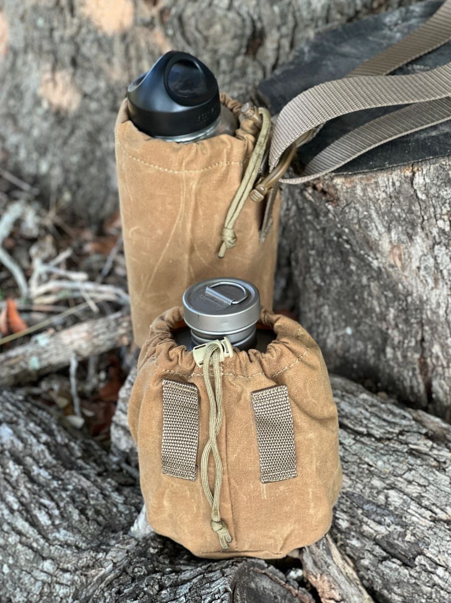 FIELD / WATER BOTTLE POUCH - COYOTE BROWN