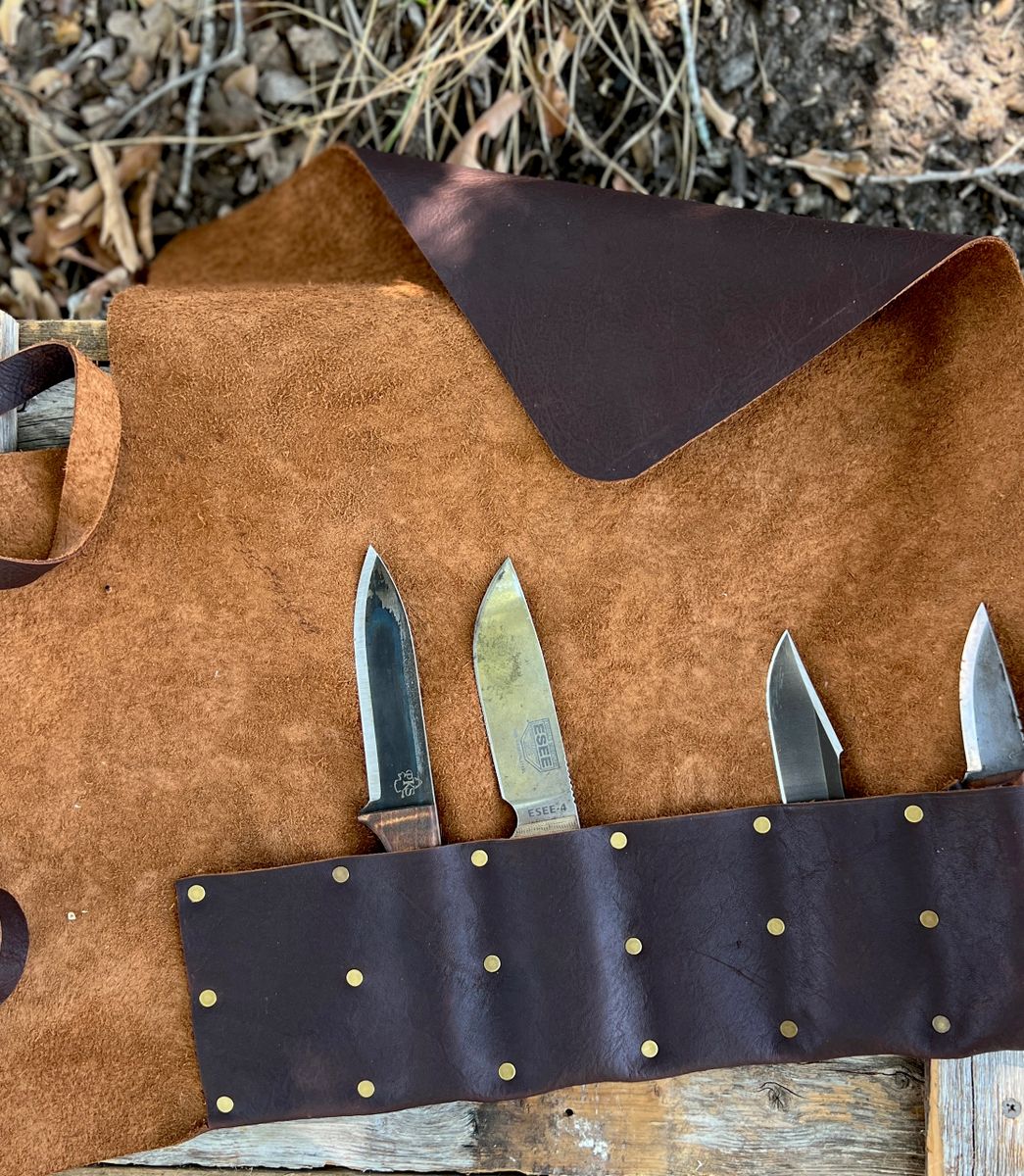 Leather Knife / Tool Roll