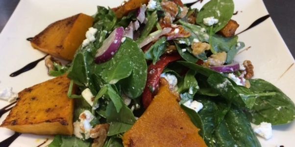 Roasted Pumpkin & Walnut Salad