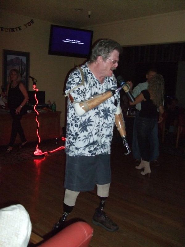 Jeff loves to sing and performing Karaoke is one of his favorite forms of entertainment