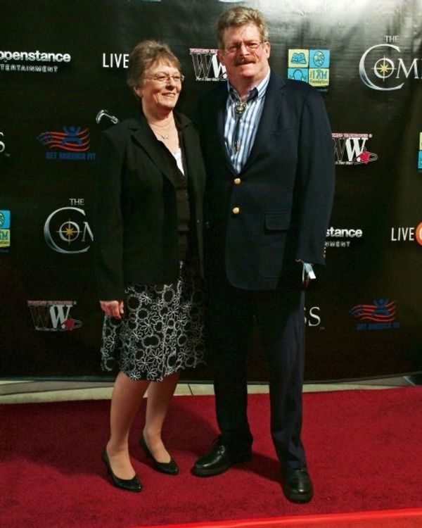 Jeff and Carol at the movie premiere for The Compass. Jeff's inspiring story is highlighted in the m