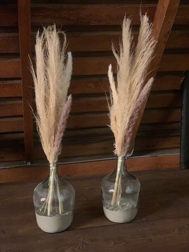 Large Pampas Jugs - 2 available