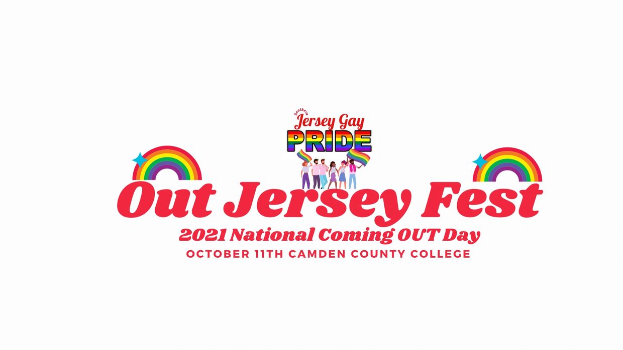 OUTFest New Jersey October 11, 2021 Camden County College Jersey Gay Pride