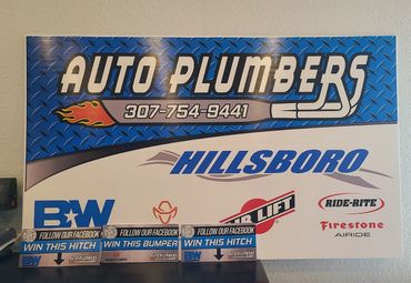 custom sign for local business 