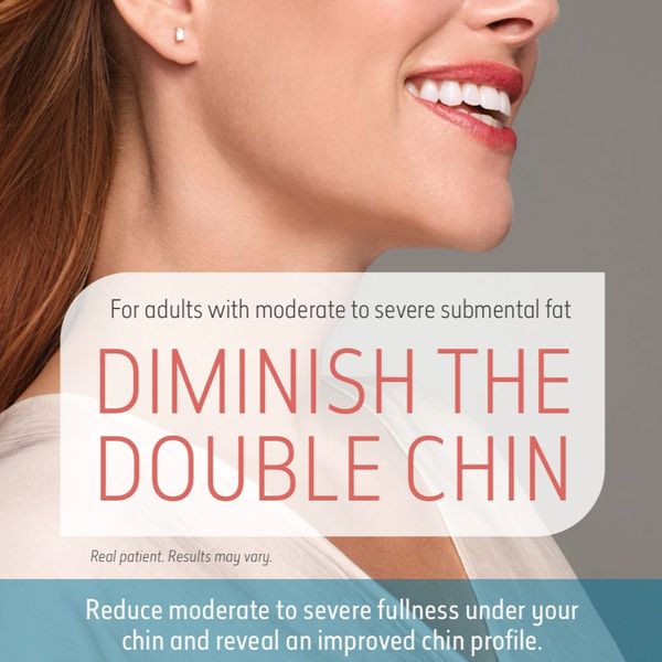 KYBELLA® The only FDA approved injectable to permanently destroy fat cells.