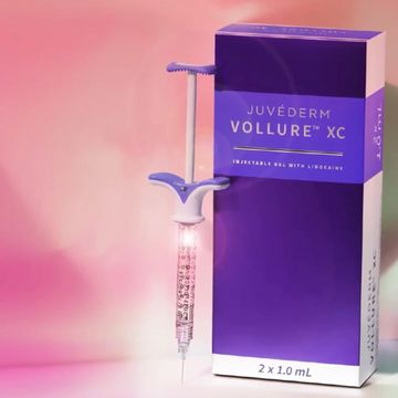 JUVÉDERM® VOLLURE® XC is designed to temporarily correct facial wrinkles for a smoother appearance t