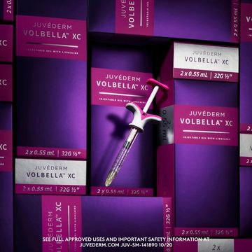 JUVÉDERM® VOLBELLA® XC injectable gel is for injection into the lips for lip augmentation and for co