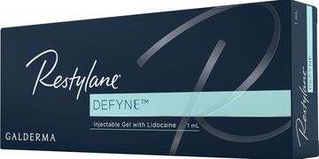 Retylane Defyne helps to soften deep laugh lines, improve the chin for imporoved profile 