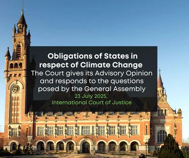 The International Court of Justice (ICJ) published its long-awaited advisory opinion on climate chan