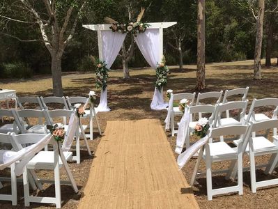 Your All-inclusive Ceremony Styled Set-up and Celebrant Package