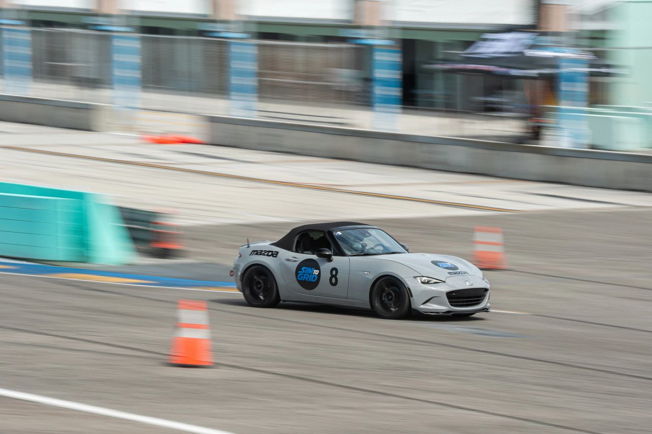 Sim to Grid on-track driver coaching in Florida