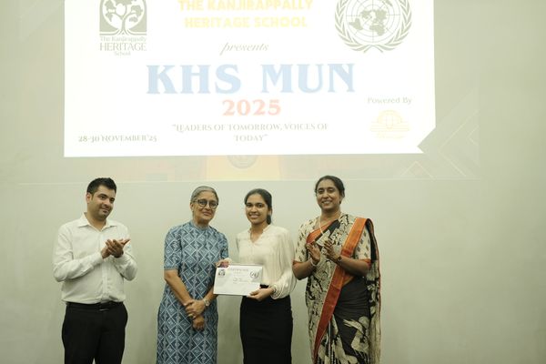 Awards @ KHS MUN'25.