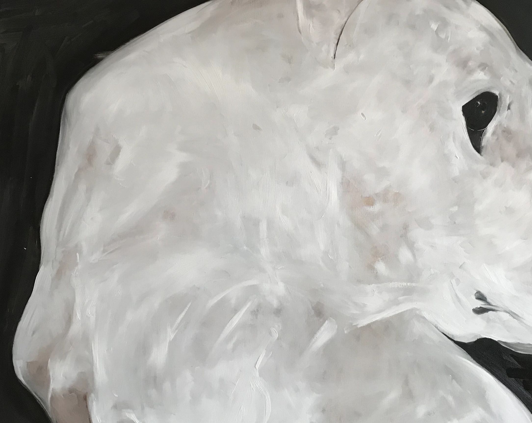 “God” oil n canvas