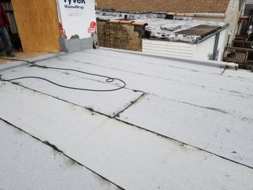 New flat roof