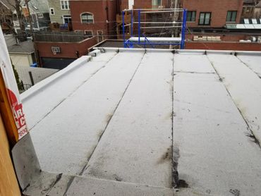 New flat roof