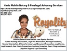 Hart Mobile Notary & Paralegal Advocacy Services