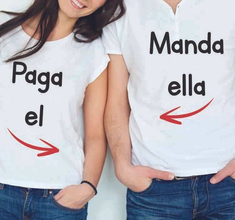 Playeras Cuello Redondo del día de San Valentín- Amor y la Amistad