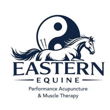Logo of Eastern Equine with a horse and yin-yang symbol.