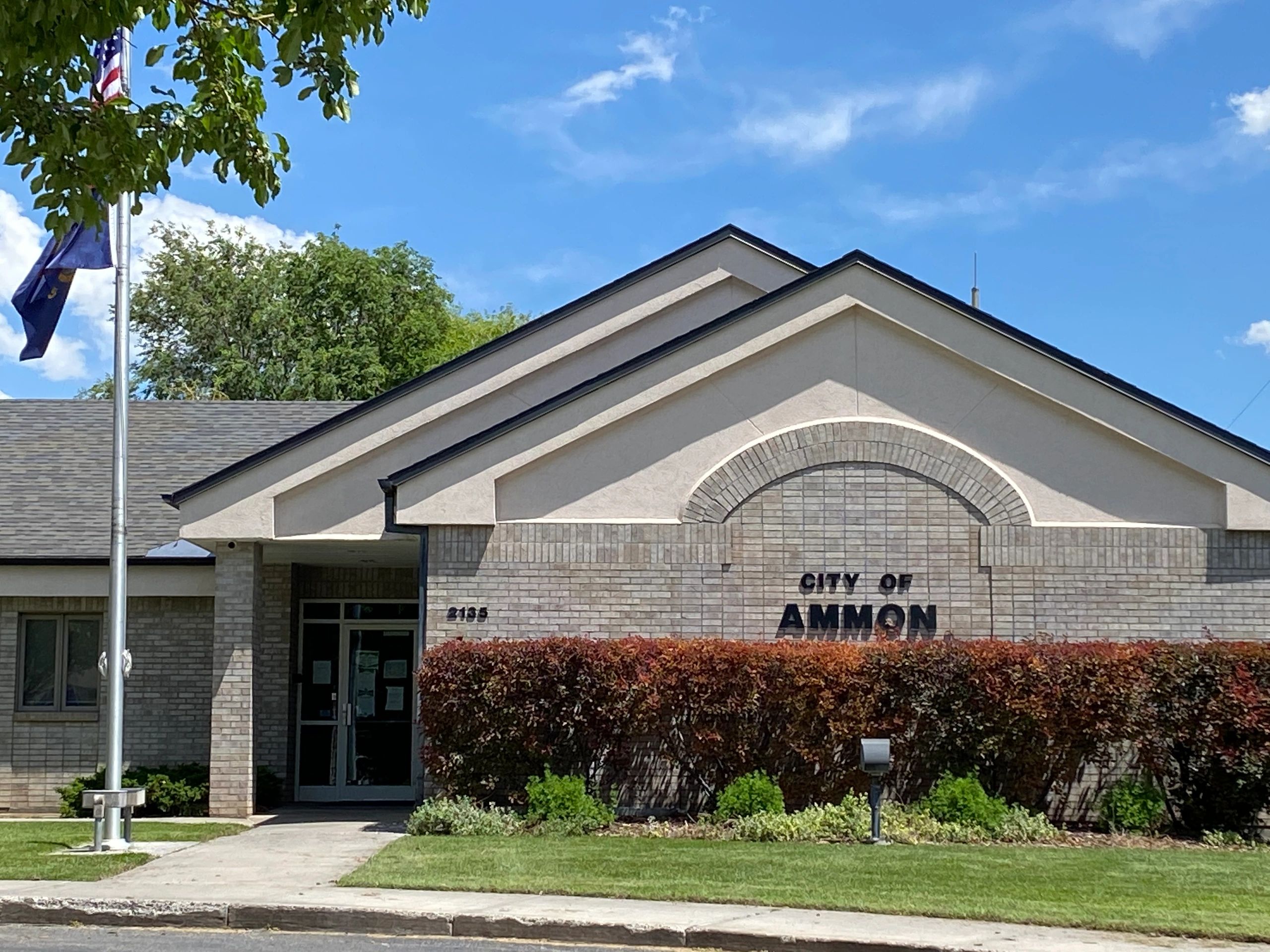 City of Ammon ID meeting and business building. Help save Ammon