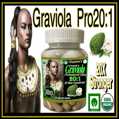 Organic Graviola / Soursop Professional 20:1 20 Times Concentrated
