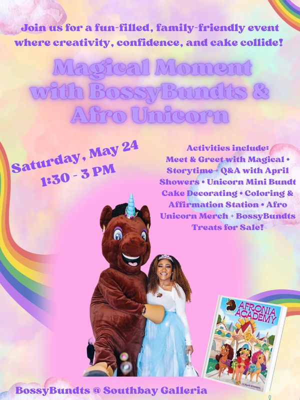 Meet & Greet with Magical • Storytime + Q&A with April Showers • & more!