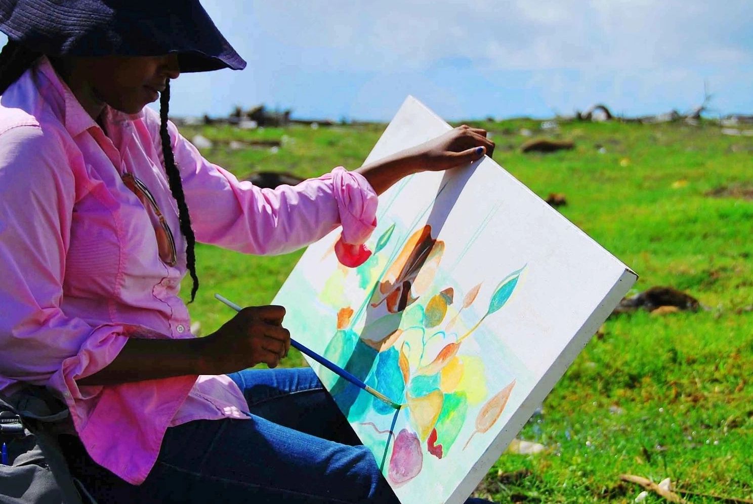 Plein air painting one of my first loves. Be part of this journey of island life exploration through