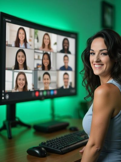 Professional woman ready to support your needs.